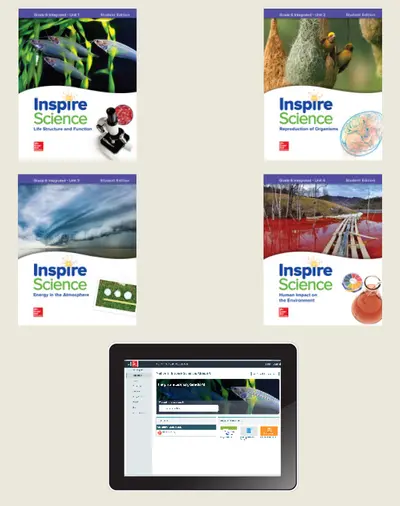 Inspire Science: Integrated G6 Comprehensive Student Bundle 6-year subscription