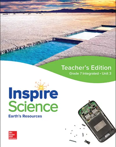 Inspire Science: Integrated G7 Teacher Edition Unit 3