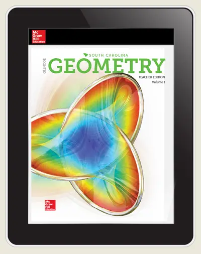 Glencoe Geometry, South Carolina eStudent Edition, 1-year subscription