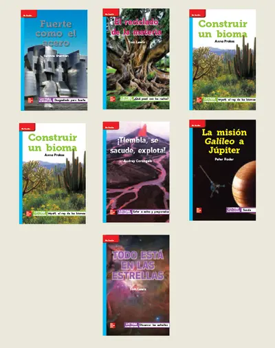 INSPIRE SCIENCE: Grade 5, Spanish Leveled Reader Library (6 copies)