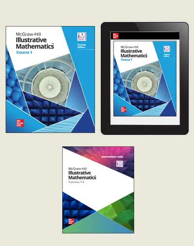 Illustrative Mathematics, Course 1, Teacher Bundle Digital and Print, 3-year subscription