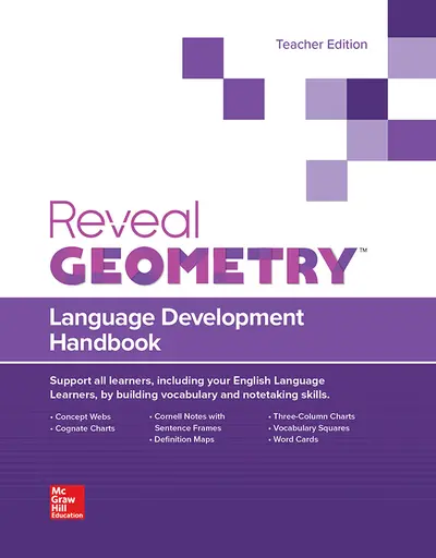 Reveal Geometry, Language Development Handbook, Teacher Edition