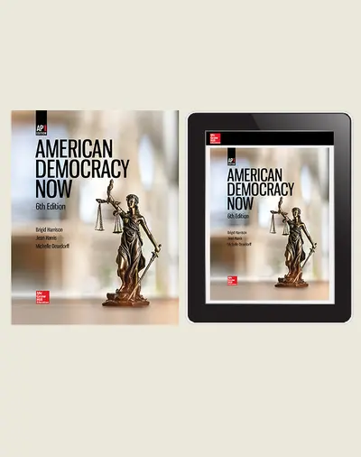 Harrison, American Democracy Now, 2019, 6e, Print and Digital Bundle (Student Edition with Online Student Edition), 8-year subscription