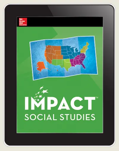 IMPACT Social Studies, Regions of the United States, Grade 4, Online Teacher Center, 1-year subscription