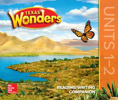 Wonders Texas Grade 3 Reading Writing Companion 8 year print