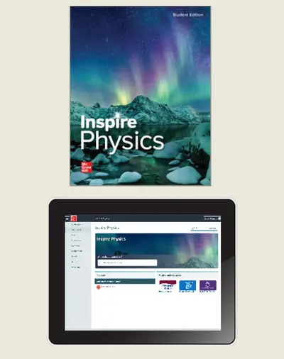 Inspire Science: Physics, G9-12 Comprehensive Student Class Set (70 eSE 35 print SE), 1-year subscription