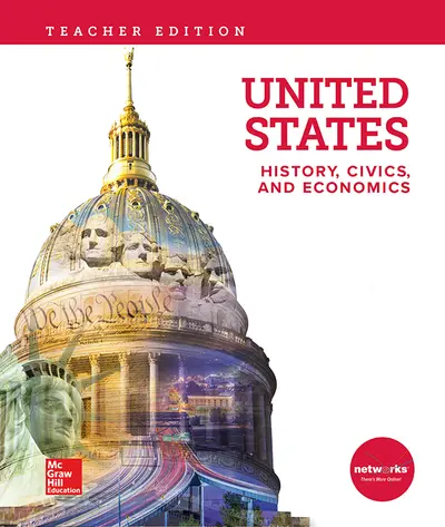 United States History, Civics, and Economics, Grade 6, West Virginia, Teacher's Edition