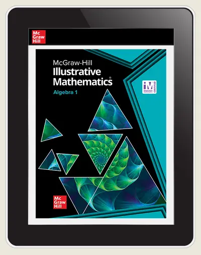 Illustrative Mathematics Algebra 1, Student Digital Center, 1-year subscription