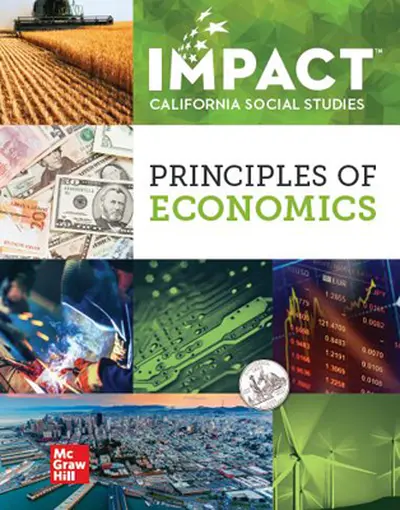 IMPACT: California, Grade 12, Inquiry Journal Digital and Print Student Bundle, 1-year subscription, Principles of Economics