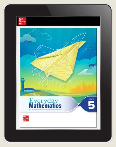 Everyday Mathematics 4 c2020 National Student Center Grade 5, 3-Year Subscription