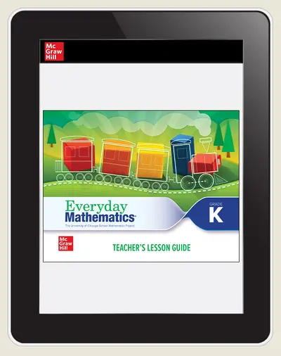 Everyday Mathematics 4 c2020 National Teacher Center Grade K, 6-Year Subscription