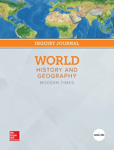 World History and Geography: Modern Times, Print Inquiry Journal, 7-year Fulfillment