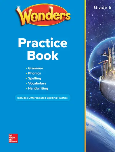 Wonders Grade 6 National Practice Book