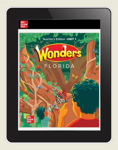 Wonders Grade 1 Florida Teacher's Edition  Unit 1