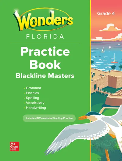 Wonders Grade 4 Florida Practice Book