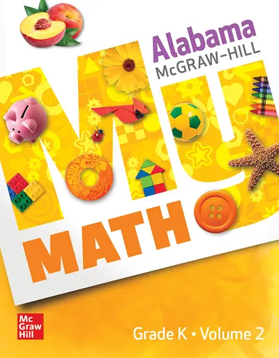 McGraw-Hill My Math, Grade K, Alabama, Student Edition, Volume 2