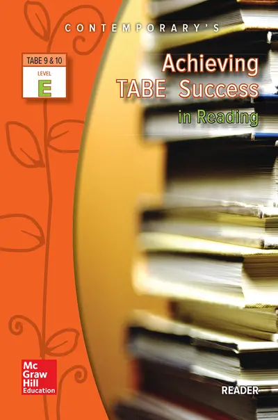 Achieving TABE Success In Reading, Level E Reader