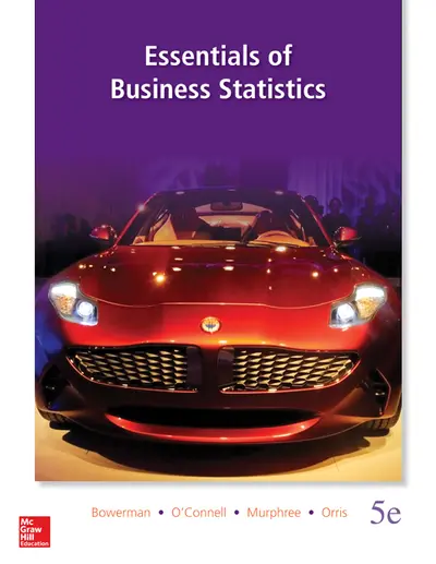 Essentials of Business Statistics