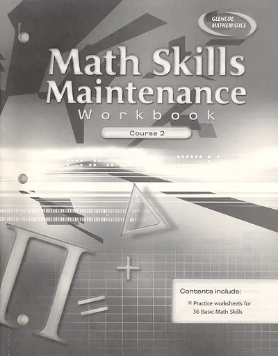 Math Skills Maintenance Workbook, Course 2