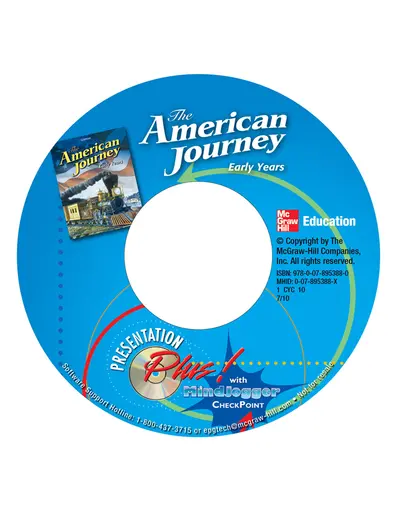 The American Journey, Early Years, Presentation Plus with MindJogger CD-ROM