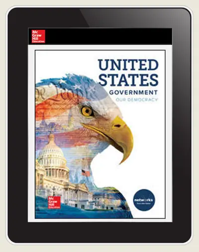 United States Government: Our Democracy, Student Learning Center, 5-year subscription