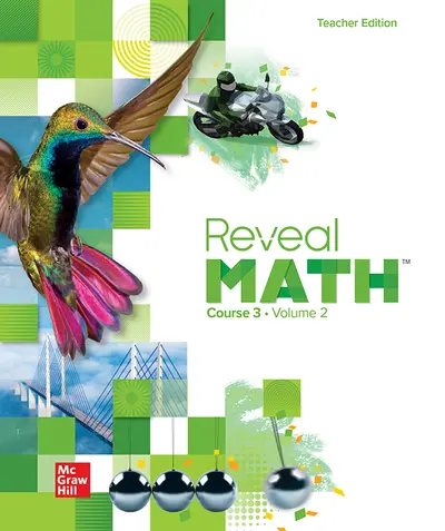 Reveal Math Course 3, Teacher Edition, Volume 2