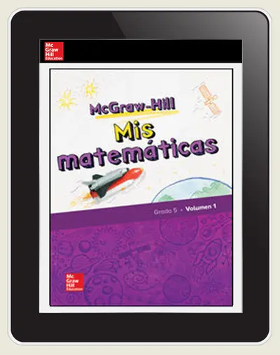 McGraw-Hill My Math, Grade 5, Spanish Student Center 1 Year Subscription