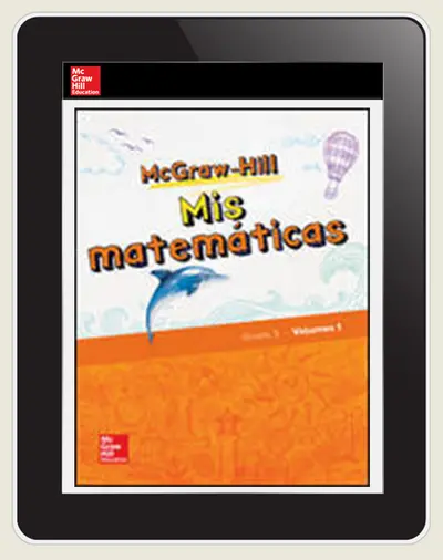 McGraw-Hill My Math, Grade 3, Spanish Teacher Center 6 Year Subscription