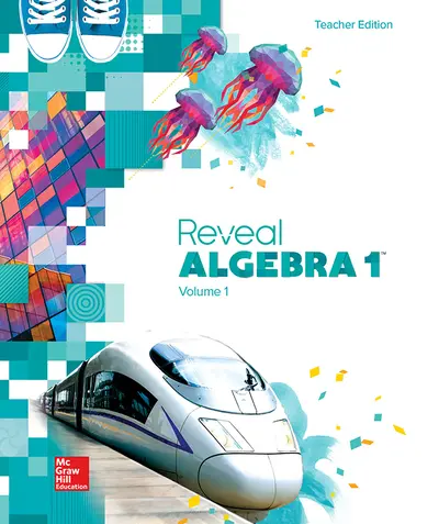 Reveal Algebra 1, Teacher Edition, Volume 1