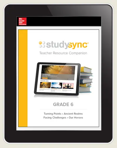 StudySync ELA Grades 6-12 Student Subscription, 6-years