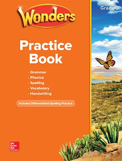 Wonders Grade 3 NA Practice Book (BLM)