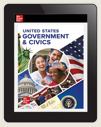 United States Government & Civics, Student Digital License, 1-year subscription