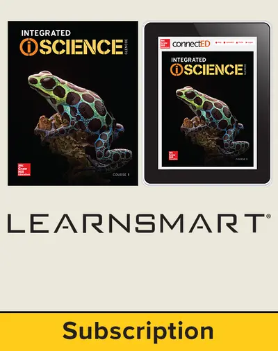 Integrated iScience, Course 1, Complete Student Bundle, 3-yr subscription