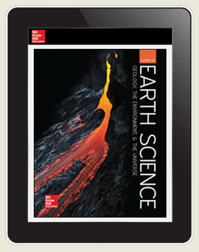 Glencoe Earth Science: GEU, eStudent Edition with LearnSmart, 3-year subscription