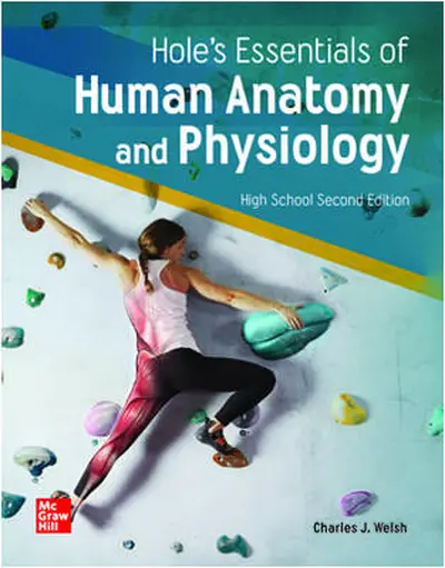 Welsh, Hole's Essentials of Human Anatomy & Physiology, High School Edition, 2021, 2e, Standard Student Bundle w/APR (Student Edition with Online Student Edition w/APR), 1-year subscription