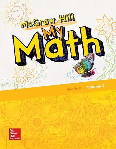 McGraw-Hill My Math, Grade K, Student Edition, Volume 2