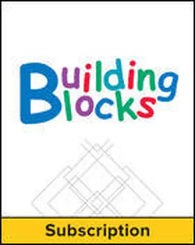 Building Blocks PreK Online Teacher Resource Library, 1 year subscription