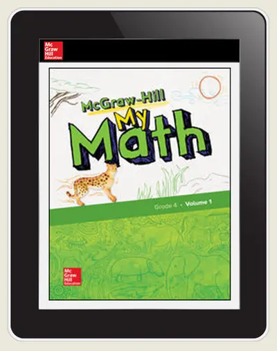 McGraw-Hill My Math, Student Center 5 Year Subscription Grade 4