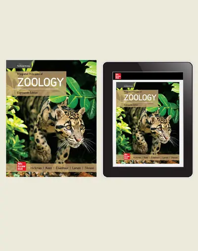 Hickman, Integrated Principles of Zoology, 2020, 18e, Standard Student Bundle (Student Edition with Online Student Edition) 1-year subscription