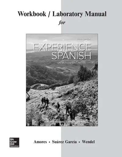Workbook/Lab Manual for Experience Spanish