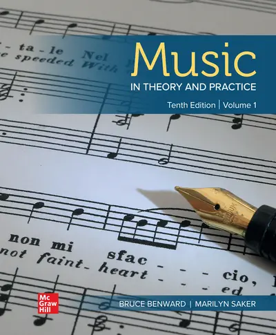 Music in Theory and Practice Volume 1