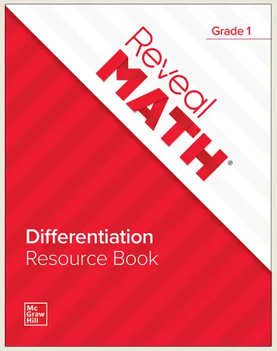 Reveal Math Differentiation Resource Book, Grade 1