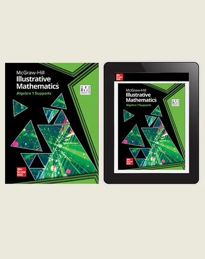 Illustrative Mathematics Algebra 1 Supports, Student Bundle Digital and Consumable Print, 3-year subscription
