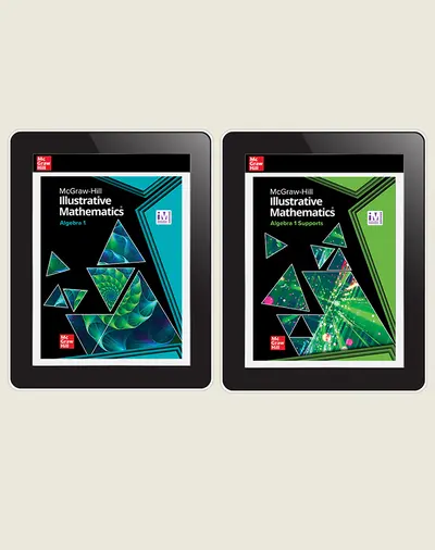 Illustrative Mathematics Algebra 1 & Algebra 1 Supports, Teacher Digital Bundle, 1-year subscription