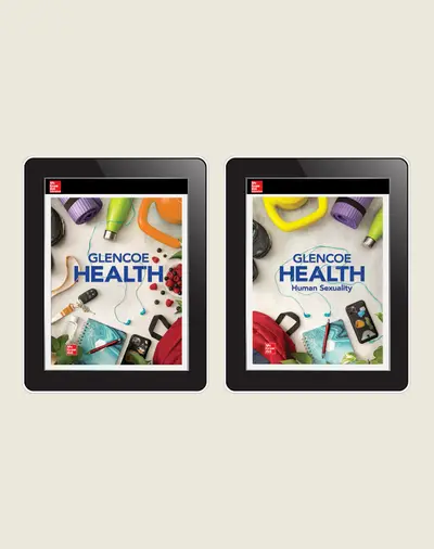 2022 Glencoe Health, Human Sexuality, Digital Student Center, 1-year subscription