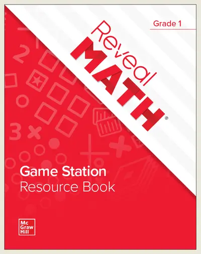 Reveal Math Game Station Resource Book, Grade 1