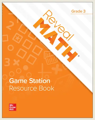 Reveal Math Game Station Resource Book, Grade 3