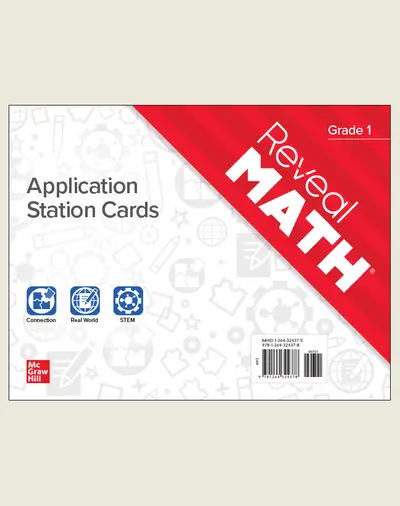 Reveal Math Application Station Cards, Grade 1