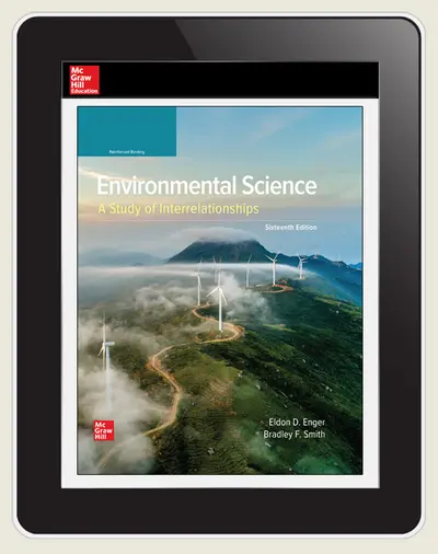 Enger, Environmental Science, 2022, 16e, Online Student Edition, 1 yr subscription