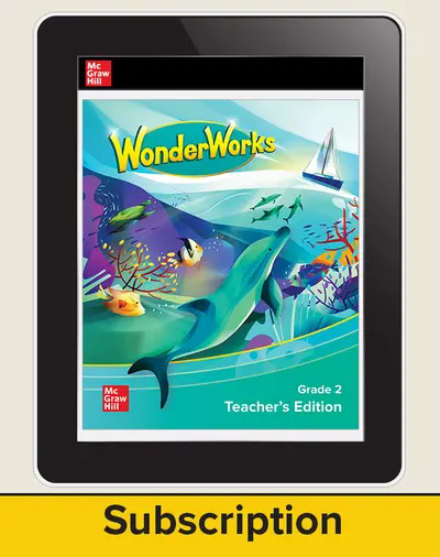 WonderWorks Grade 2 Teacher Workspace 1 year subscription